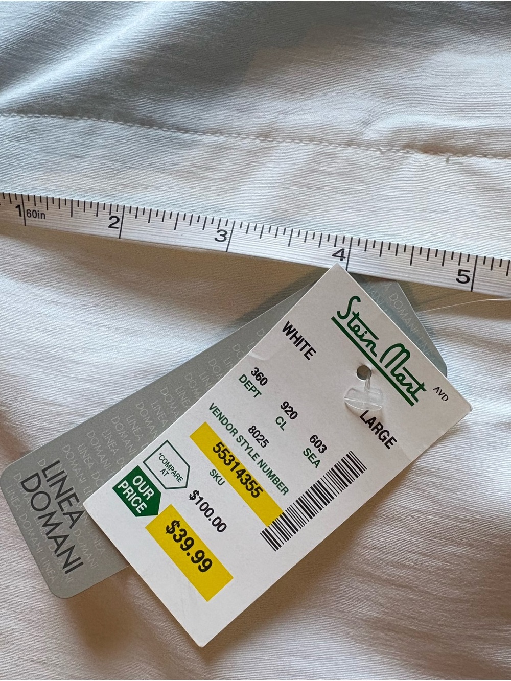 White Cropped Drawstring Hem Pants - Picture 7 of 10